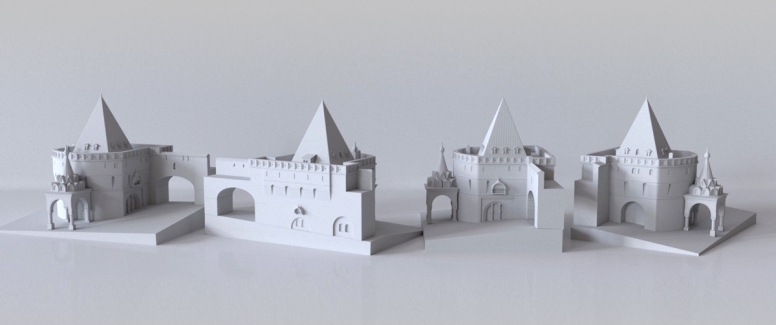 Выставка «Утраченная Москва в 3D моделях: Китай-город»