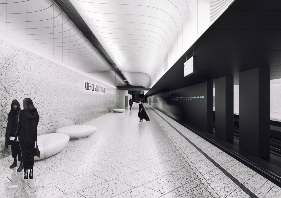 Станция «Кленовый бульвар» — Архитектурная мастерская Archslon