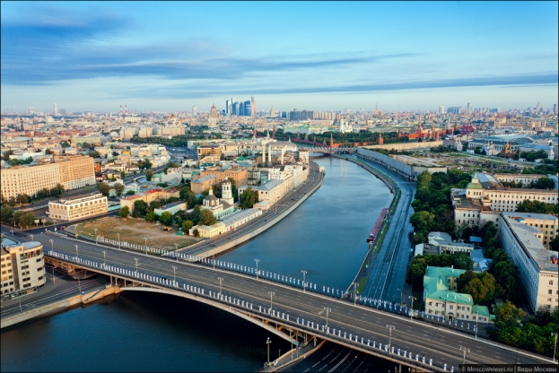 Реконструкция набережных Москвы-реки начнется в 2016 году