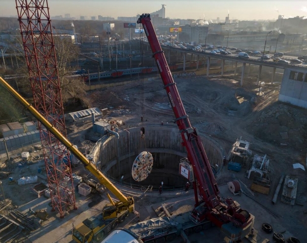 Метростроевцы приступили к строительству тоннеля станции «Ржевская» 