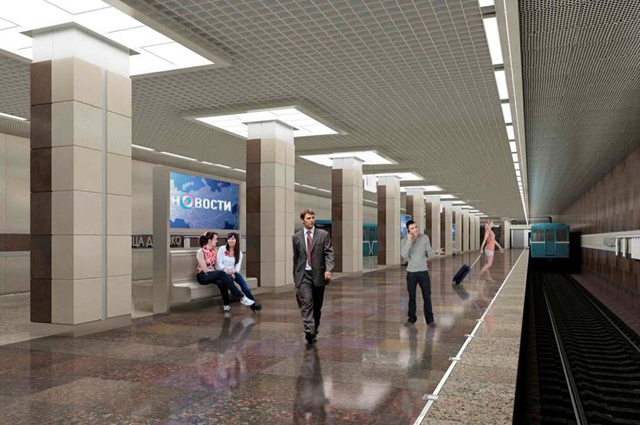 Станцию «Ховрино» Замоскворецкой линии метро построят в 2017 году