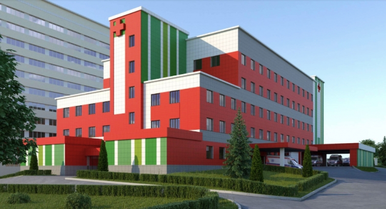 Отделение скорой помощи построят для больницы имени Буянова