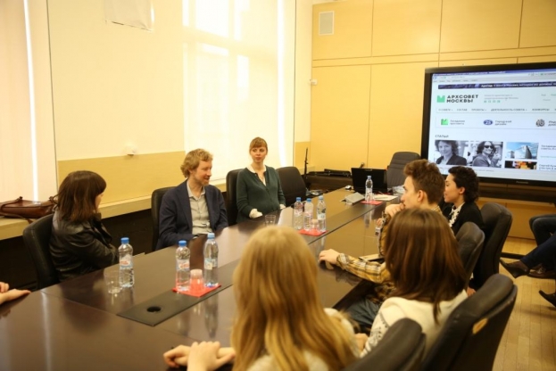 В Москомархитектуре прошла встреча с учащимися ДК «Перспектива»
