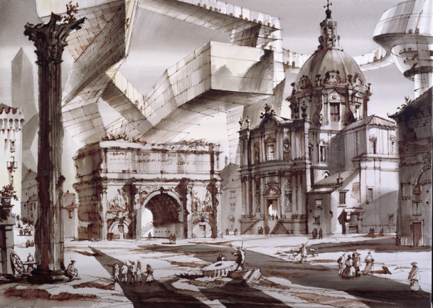 выставка архитектурного рисунка XVIII-XXI веков