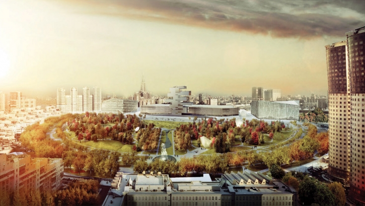 Разработчика парка на Ходынке выберут к 10 апреля из архитекторов США, Италии и Украины