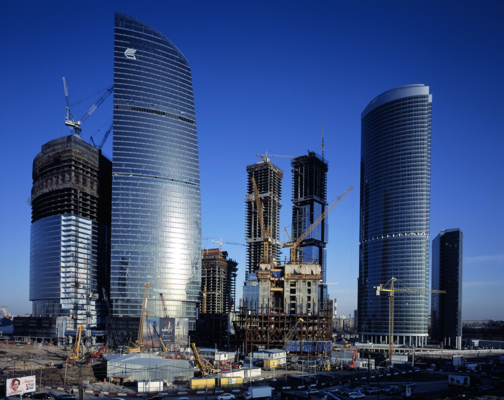 Строительство Москва-Сити