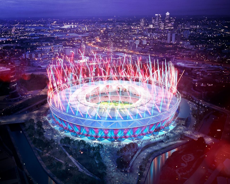 Олимпийский стадион в Лондоне 