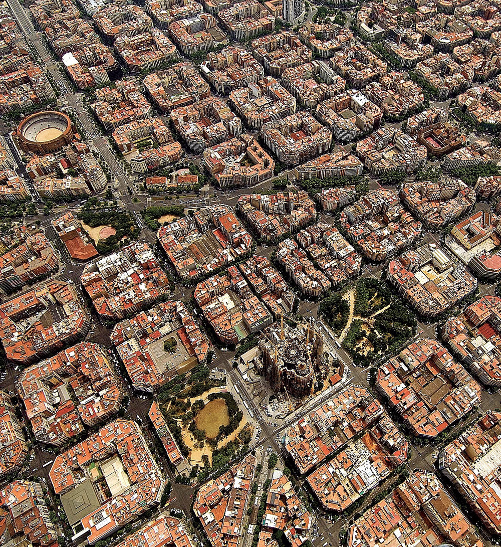 Барселона, кварталы