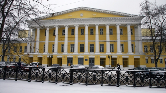 Здание Дома Гагарина на Страстном бульваре