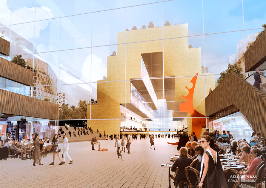 Leader of the contest for the concept design of Serp & Molot is MVRDV
