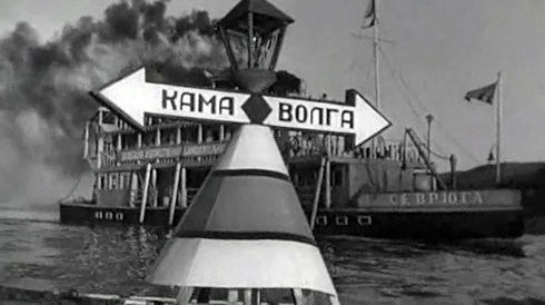 Кадр из фильма Волга-Волга
