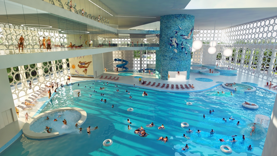 Проект реконструкции бассейна «Лужники»