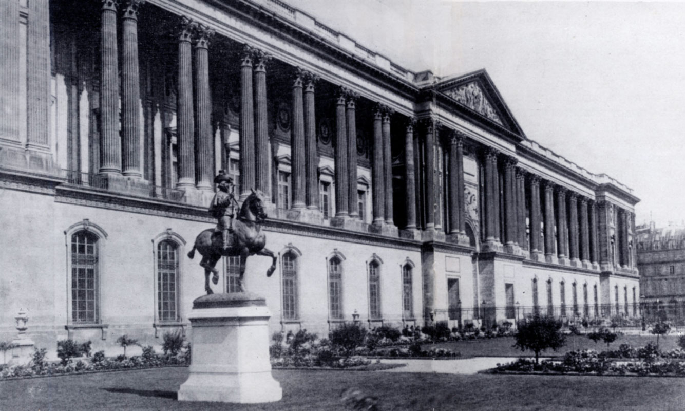 Восточный фасад Лувра
