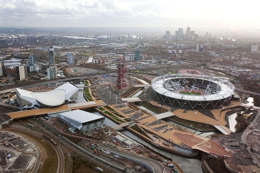 Инфраструктура Олимпийского парка в Лондоне