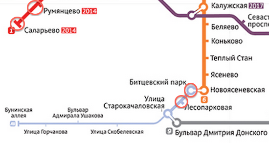 Новые станции Новой Москвы