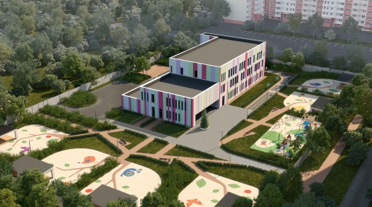 Дошкольное образовательное учреждение на 150 мест, СЗАО, Митино, вблизи села Рождестено