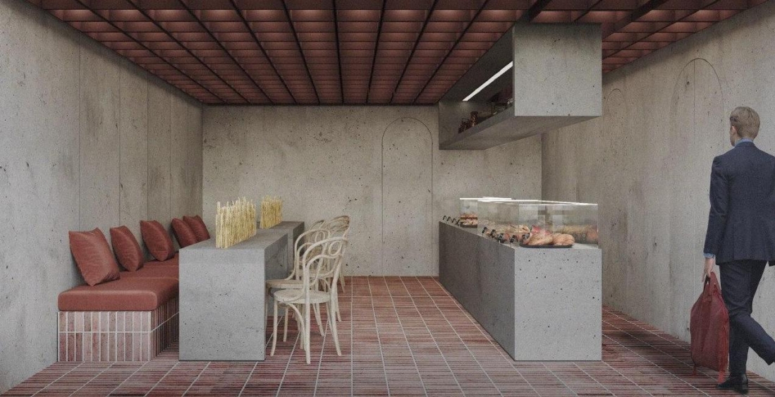 Проект аутентичного пространства бутик-пекарни