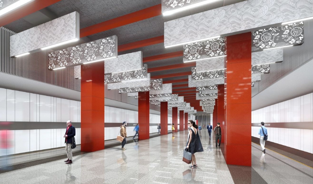 Архитектурно-художественный облик станции метро 