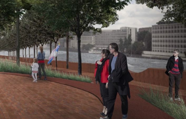 Набережную Марка Шагала на ЗИЛе начнут строить в 2019 году  