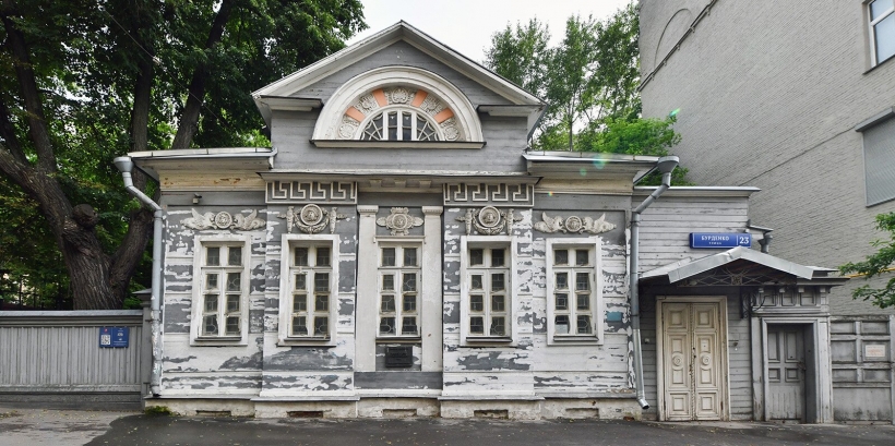 Особняк XIX века: в Хамовниках началась реставрация фасадов дома Палибина