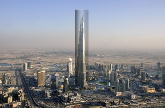 «Футляр» для башни Бурж Халифа в Дубаи (Photo courtesy of OP-EN)