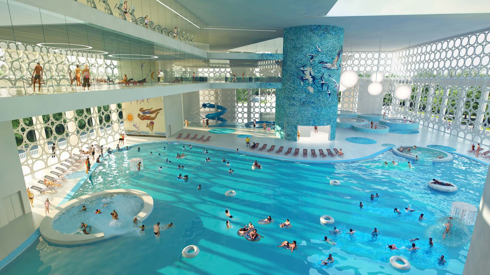 Reconstruction of Luzhniki pool