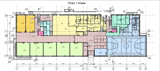 Начальная школа на 300 мест по адресу: Болотниковская ул., вл. 36А, ЮЗАО, Зюзино.